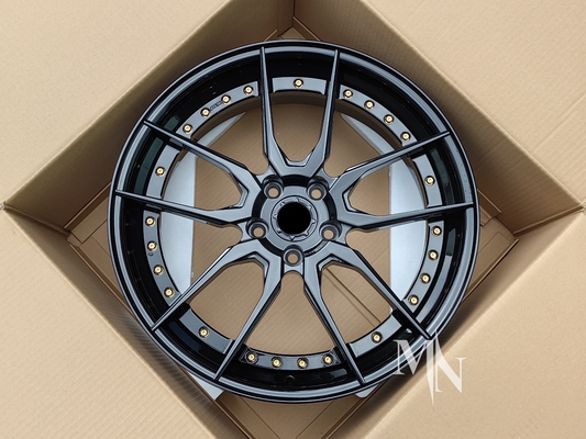 BC HCA162S Zwei-Teil-Räder für Infiniti Q50 19 20 21 22 Zoll Custom Schwarze Felgen