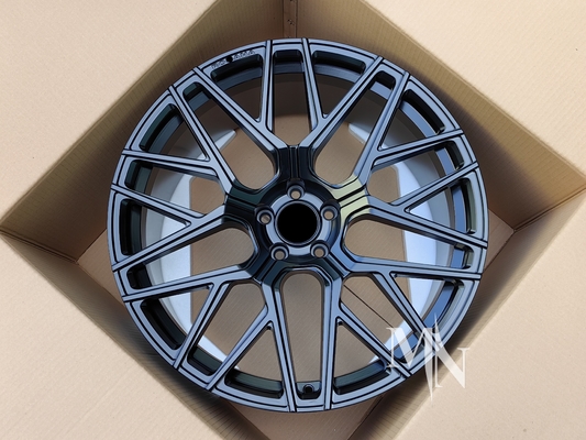 Rohana RFX10 Räder Für Audi R8 Mustang Mercedes 18 19 20 Zoll Custom Schwarz Bronze gebürstete Titandränder