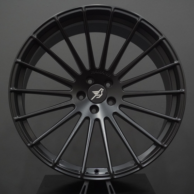 Hamann Jubiläum tief konkave geschmiedete Räder Satin schwarz