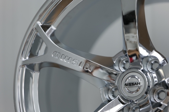 Nismo OEM Chromräder Felge Nissan 370Z Infiniti Q50 Monoblock geschmiedete Räder