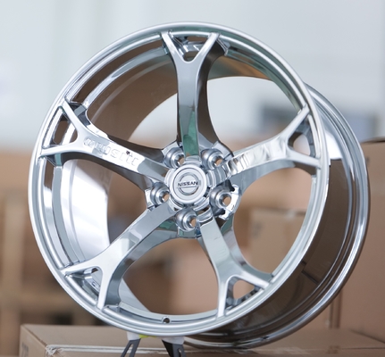 Nismo OEM Chromräder Felge Nissan 370Z Infiniti Q50 Monoblock geschmiedete Räder