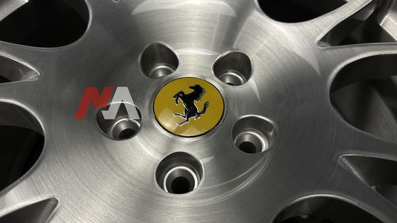 Ferrari F430 Schmiederäder Gebürstete Klarlack-Oberfläche Maining Forged RE-01