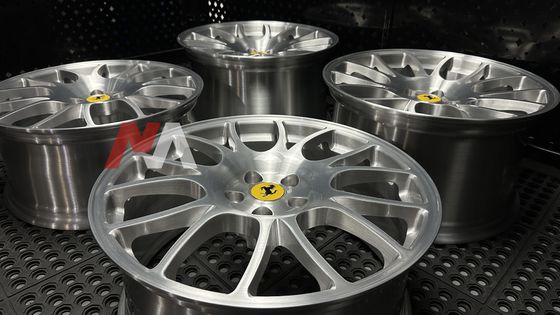Ferrari F430 Schmiederäder Gebürstete Klarlack-Oberfläche Maining Forged RE-01