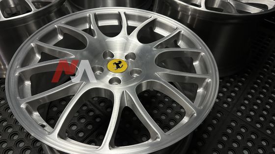 Ferrari F430 Schmiederäder Gebürstete Klarlack-Oberfläche Maining Forged RE-01