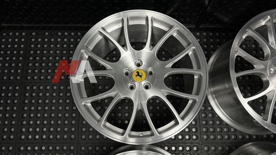 Ferrari F430 Schmiederäder Gebürstete Klarlack-Oberfläche Maining Forged RE-01