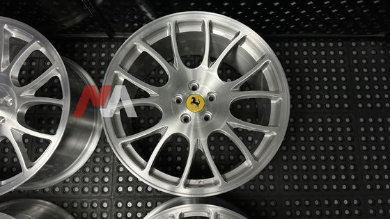 Ferrari F430 Schmiederäder Gebürstete Klarlack-Oberfläche Maining Forged RE-01