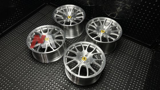 Ferrari F430 Schmiederäder Gebürstete Klarlack-Oberfläche Maining Forged RE-01