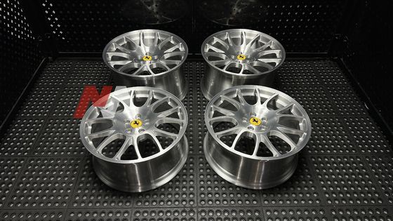 Ferrari F430 Schmiederäder Gebürstete Klarlack-Oberfläche Maining Forged RE-01