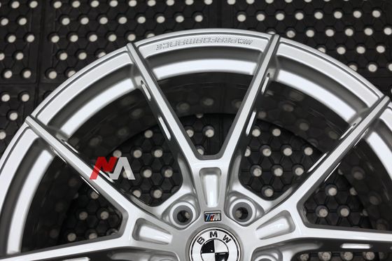 BMW 863M Schmiederäder Diamant Silber