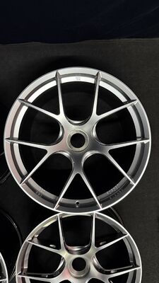 BBS FI R Centerlock Diamond Silver Felgen für Porsche 911 991 992 GT3 GT3RS